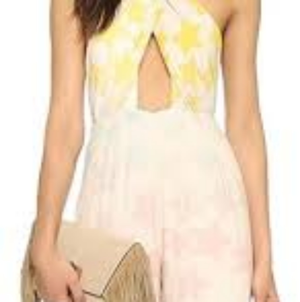 Mara Hoffman Pastel Star Print Jumpsuit - Picture 4 of 14